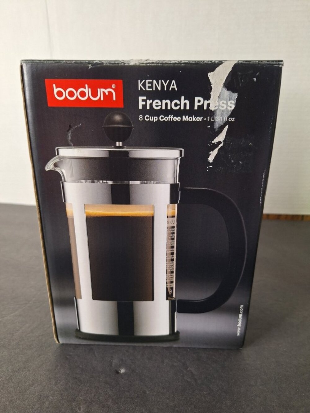 Bodum Kenya French Press 8 Cup Coffee Maker, 34 Fl oz - Picture 6 of 10